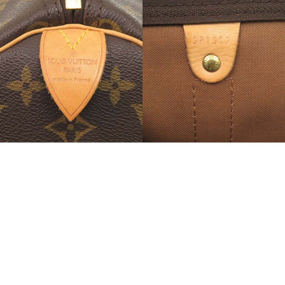 LOUIS VUITTON Authentic Brown Monogram Keepall 45 Boston Bag - Picture 10 of 10